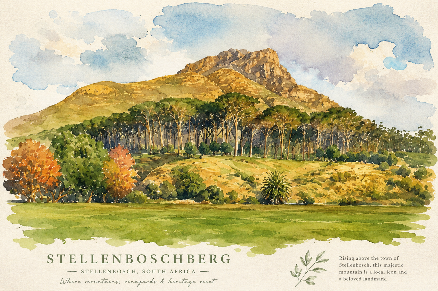 Stellenboschberg Ltd Edition Women’s Tee - Image 4